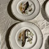 13-piece Longchamp earthenware fish service