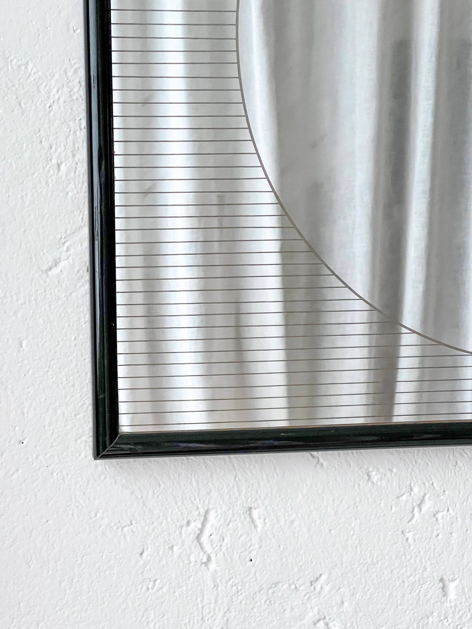 Art/Design Mirror by Eugenio Carmi for Acerbis 1980's