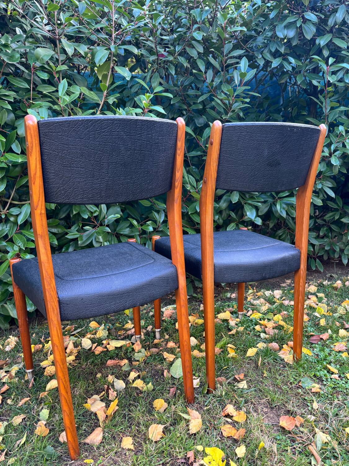 Vintage teak chairs