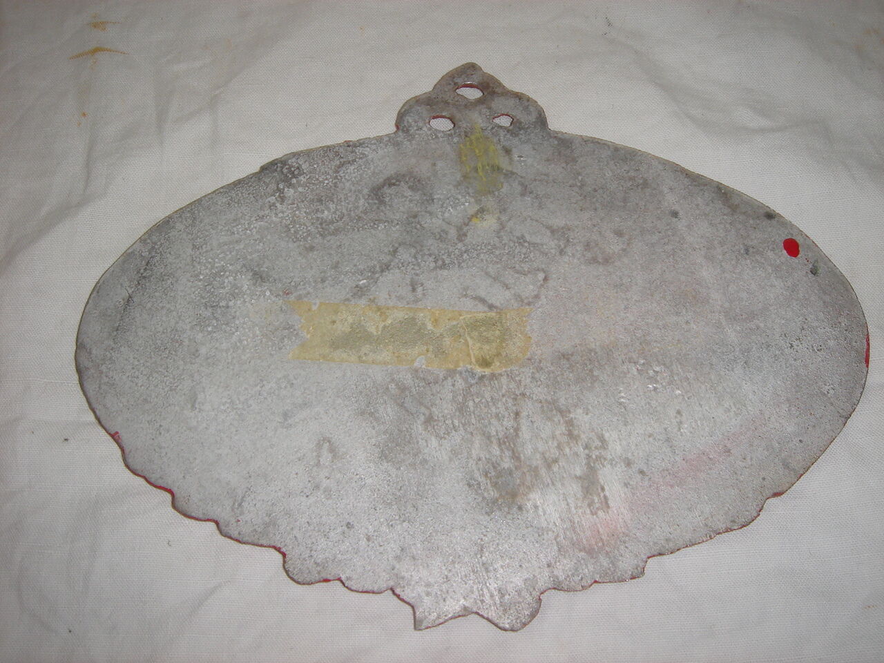 Enamelled plate contest fat calves 1987