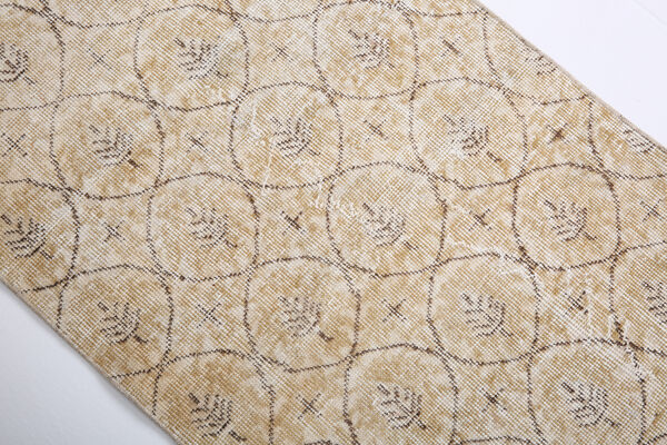 tapis de tapis de porte vintage beige 2X4, tapis de tapis de porte 2x4, 3.11.x2.5 Ft