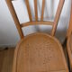 Lot de 4 chaises bistrot style baumann