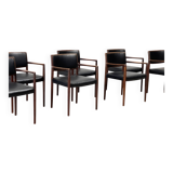7 dining chairs attr. to Niels Moller