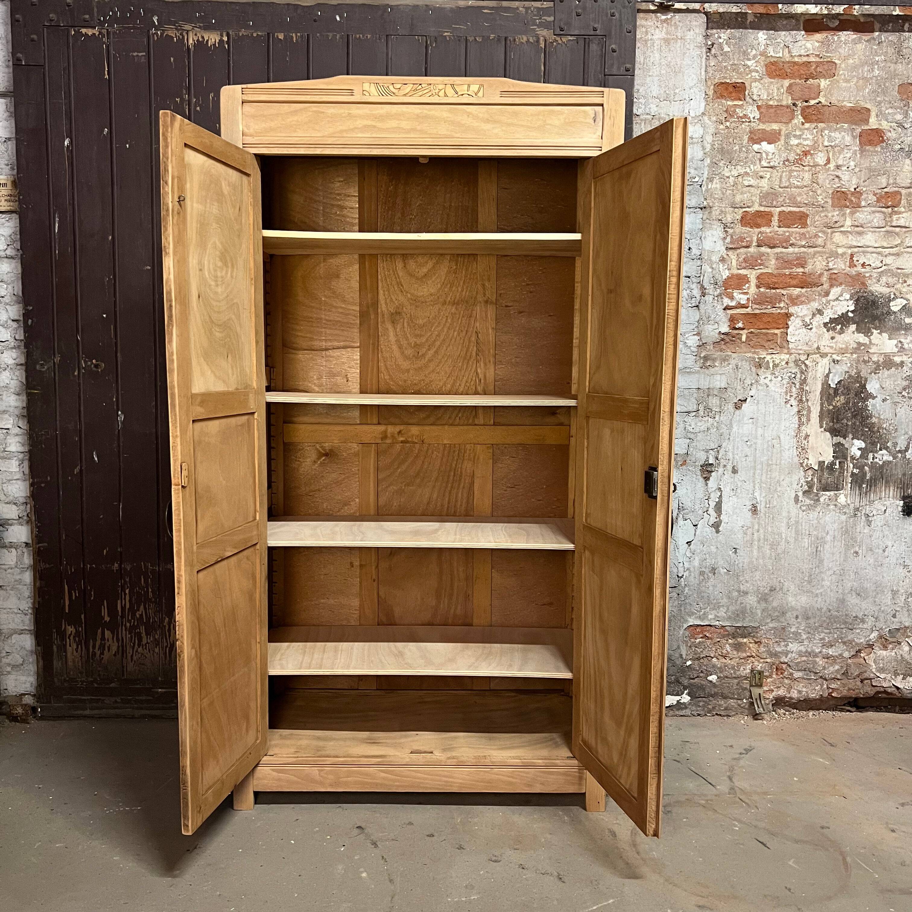 Brut Art Deco Parisian wardrobe