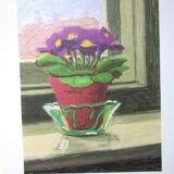 Lithograph by David Hockney, signed and numbered.