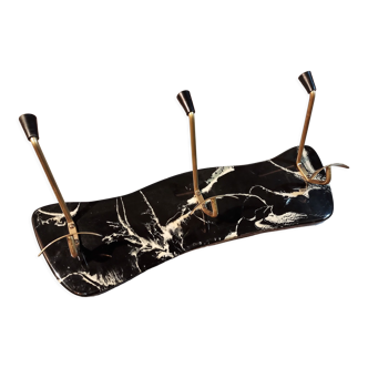 Porte manteau mural "Marbre" 1950s