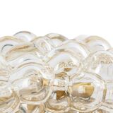 Globe Glass Wall Light in Amber by Helena Tynell, Limburg, Germany