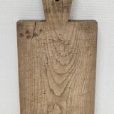 Cutting board solid wood patinated thick early twentieth century