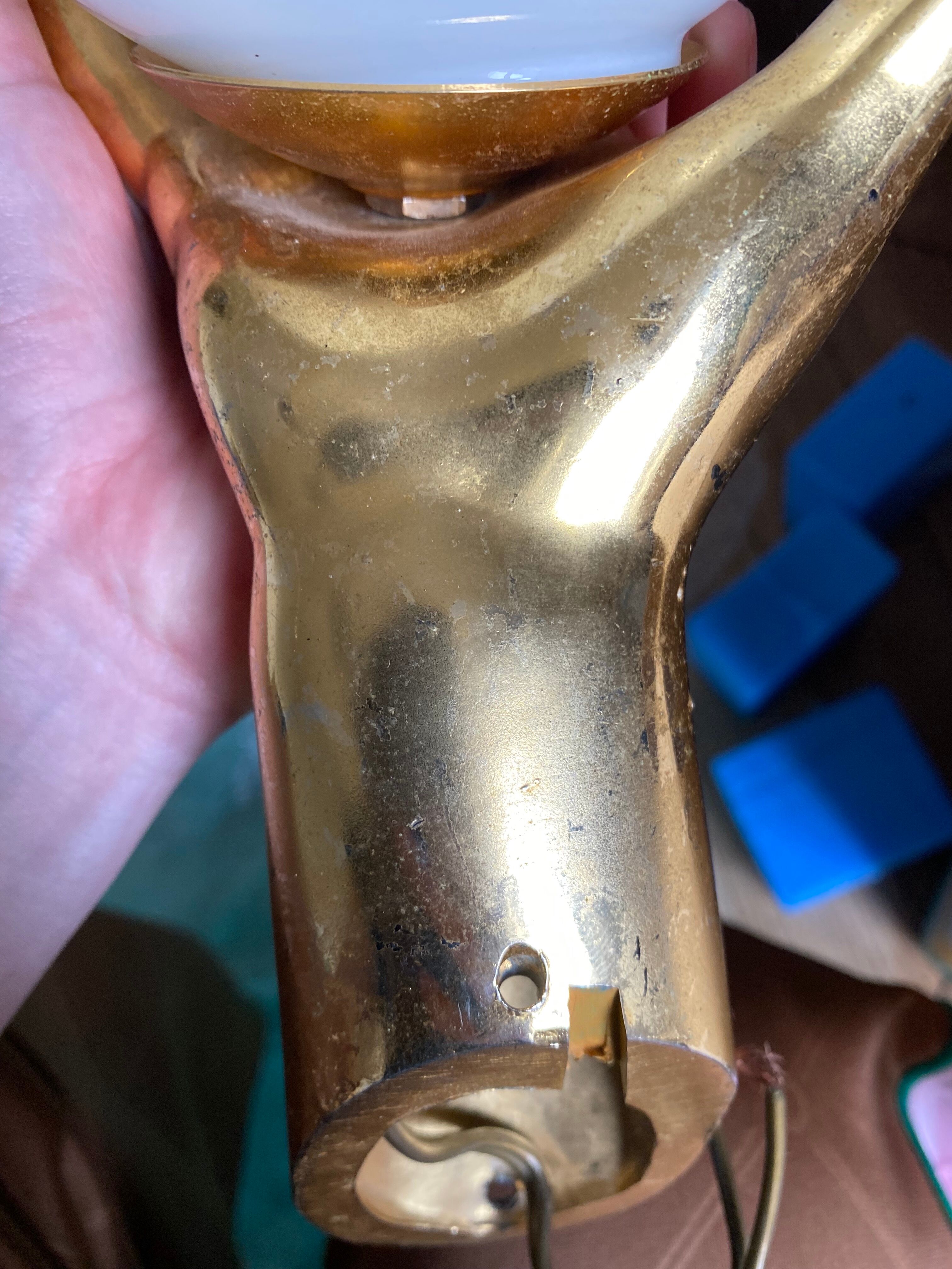 Pair of Arlus hand sconces