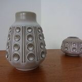Steuler ceramic vases, 1960s, set of 2