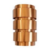 1960s brass wall light sconce by Hans-Agne Jakobsson Markaryd Sweden
