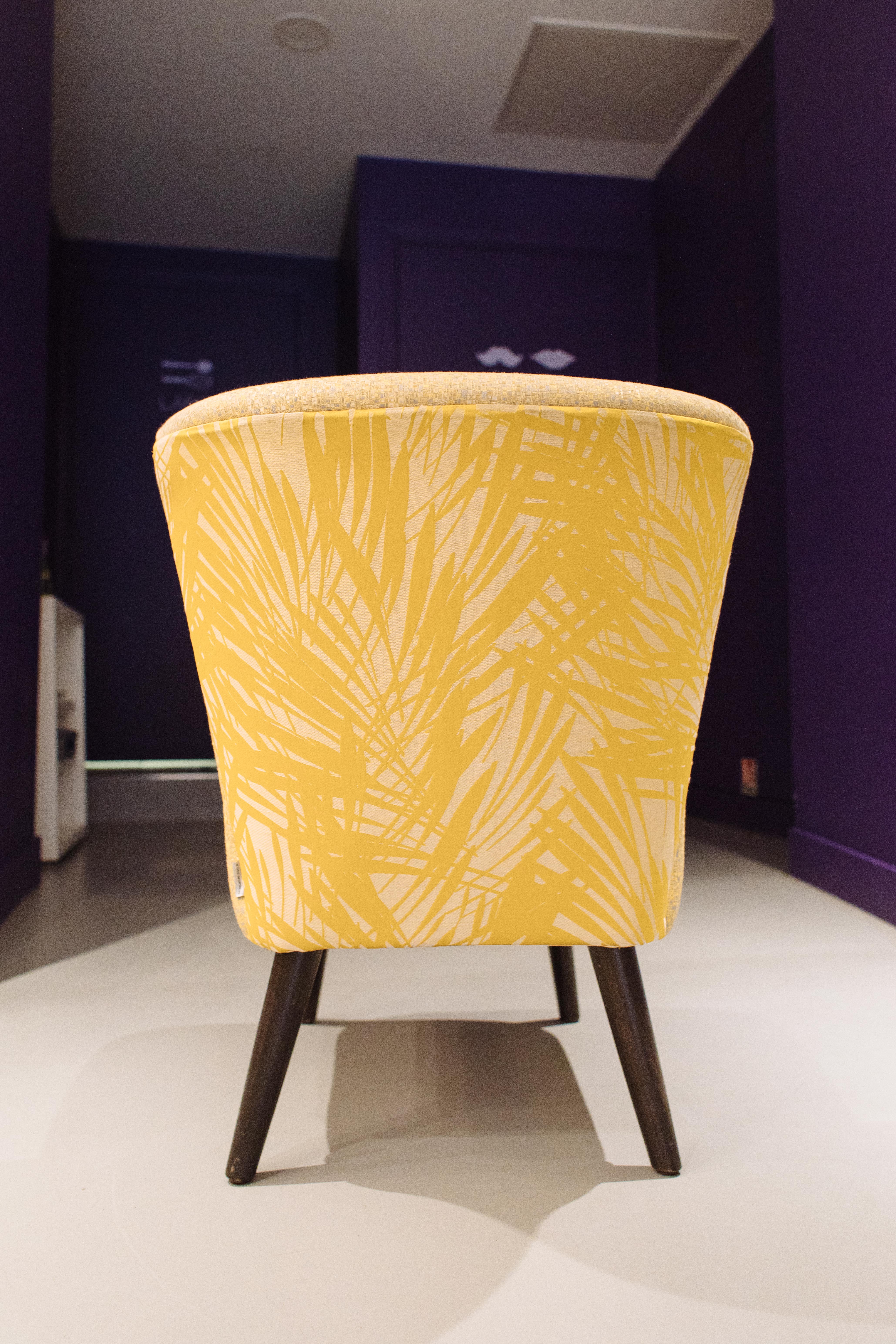 Yellow armchair