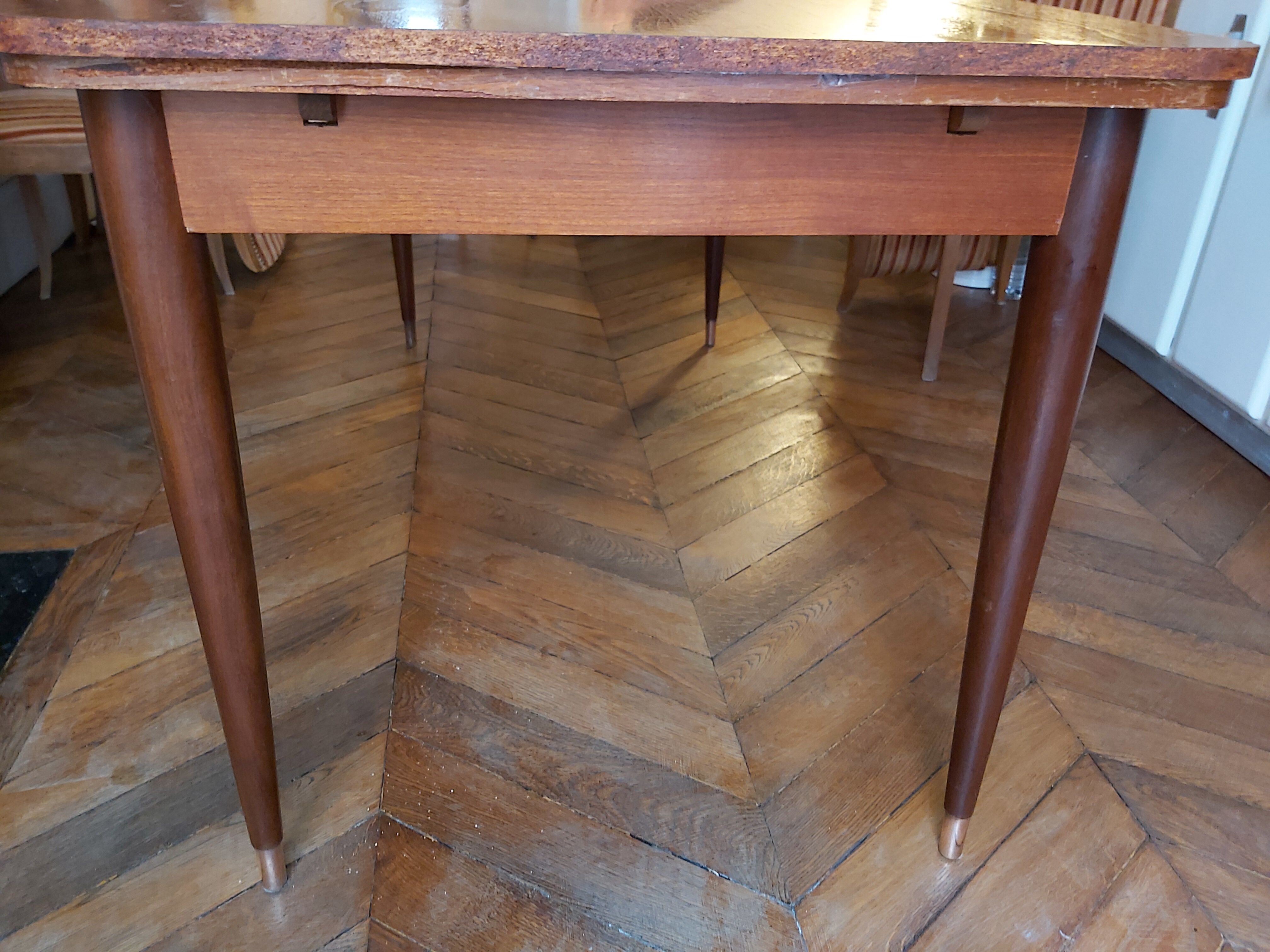 Table salle à manger années 40s art déco