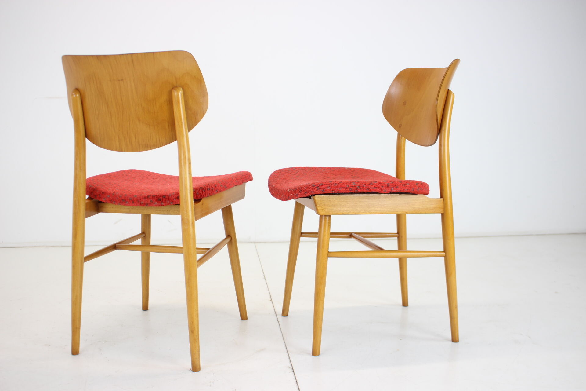 Pair of Chairs by TON, 1965 Czechoslovakia