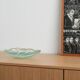 Glass platter, Danish design, 1970s, manufactured in Denmark