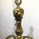 3-light bronze chandelier
