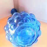 Carafe italienne Empoli bleue 1970