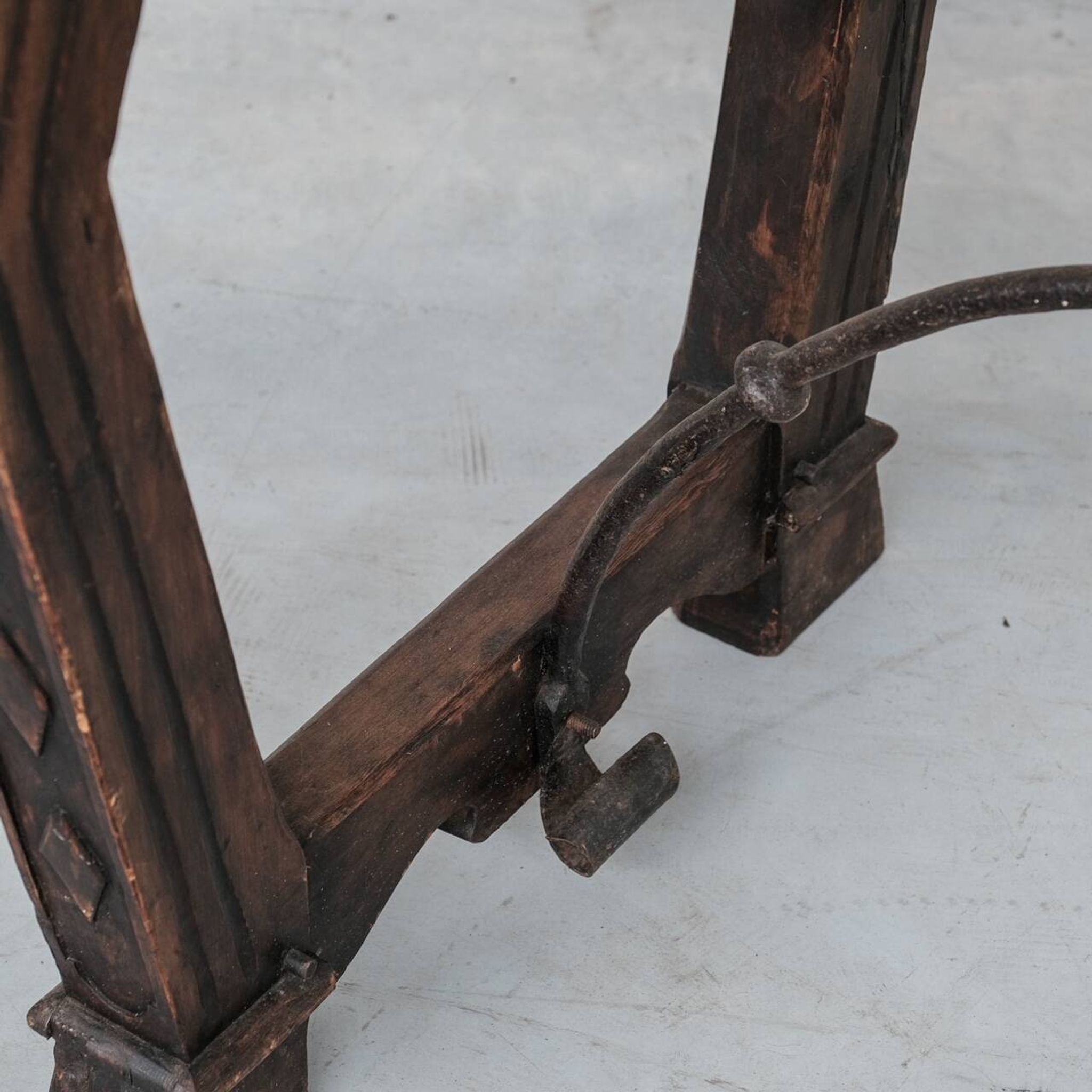Antique Spanish Double Sided Console Table