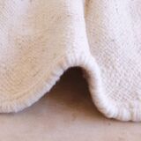 Beige Kilim Rug - 255 x 105 cm