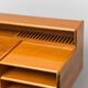 Table d'appoint FIMSA avec piédestal en métal, modernisme vintage des années 1960.