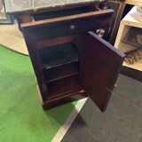 Louis Philippe mahogany bedside table