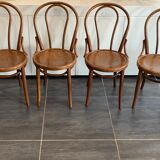 Series of 6 bistro chairs
