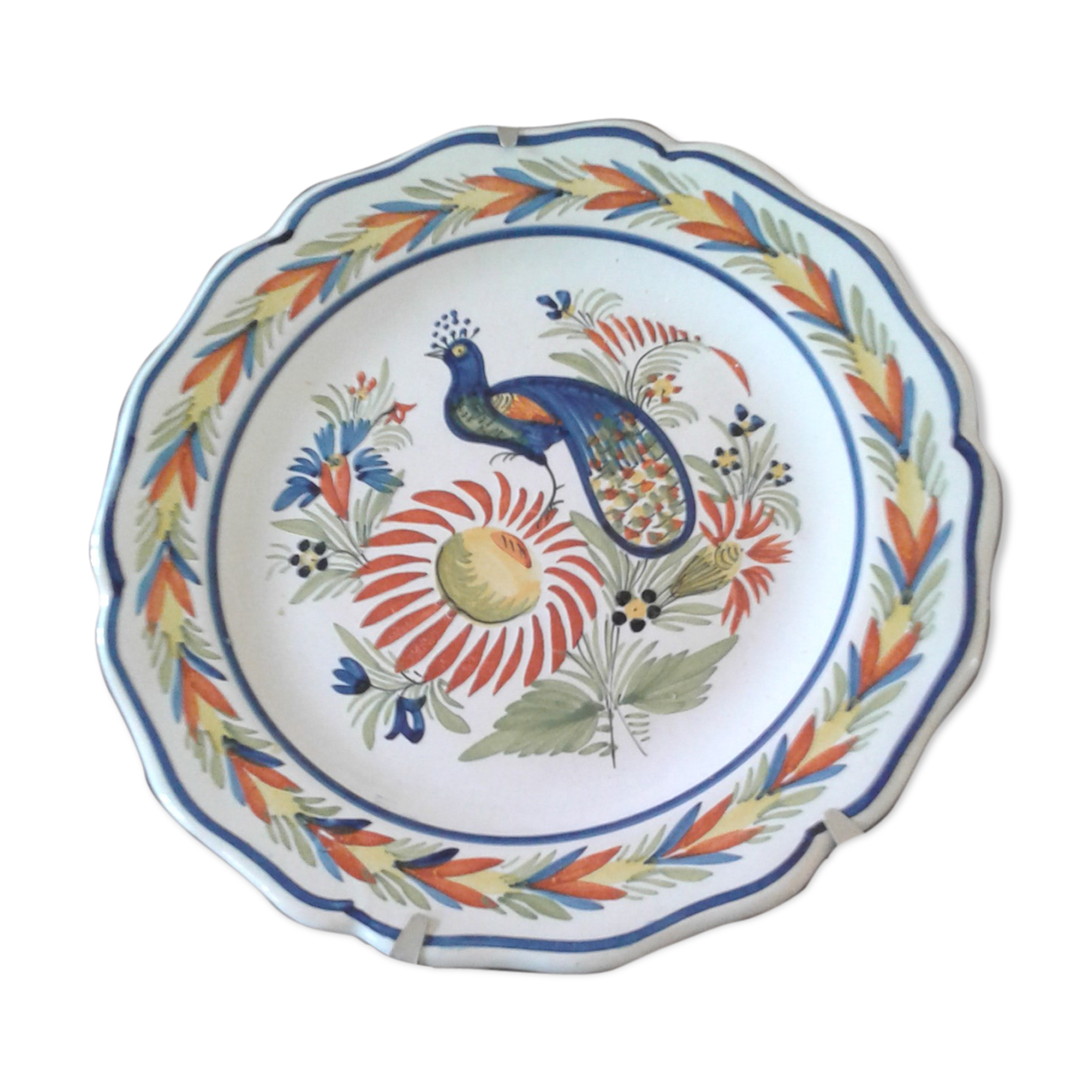 Quimper Decorative Plate