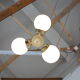 Space Age Chandelier Sputnik by Eloktroinstala Decin, 1970