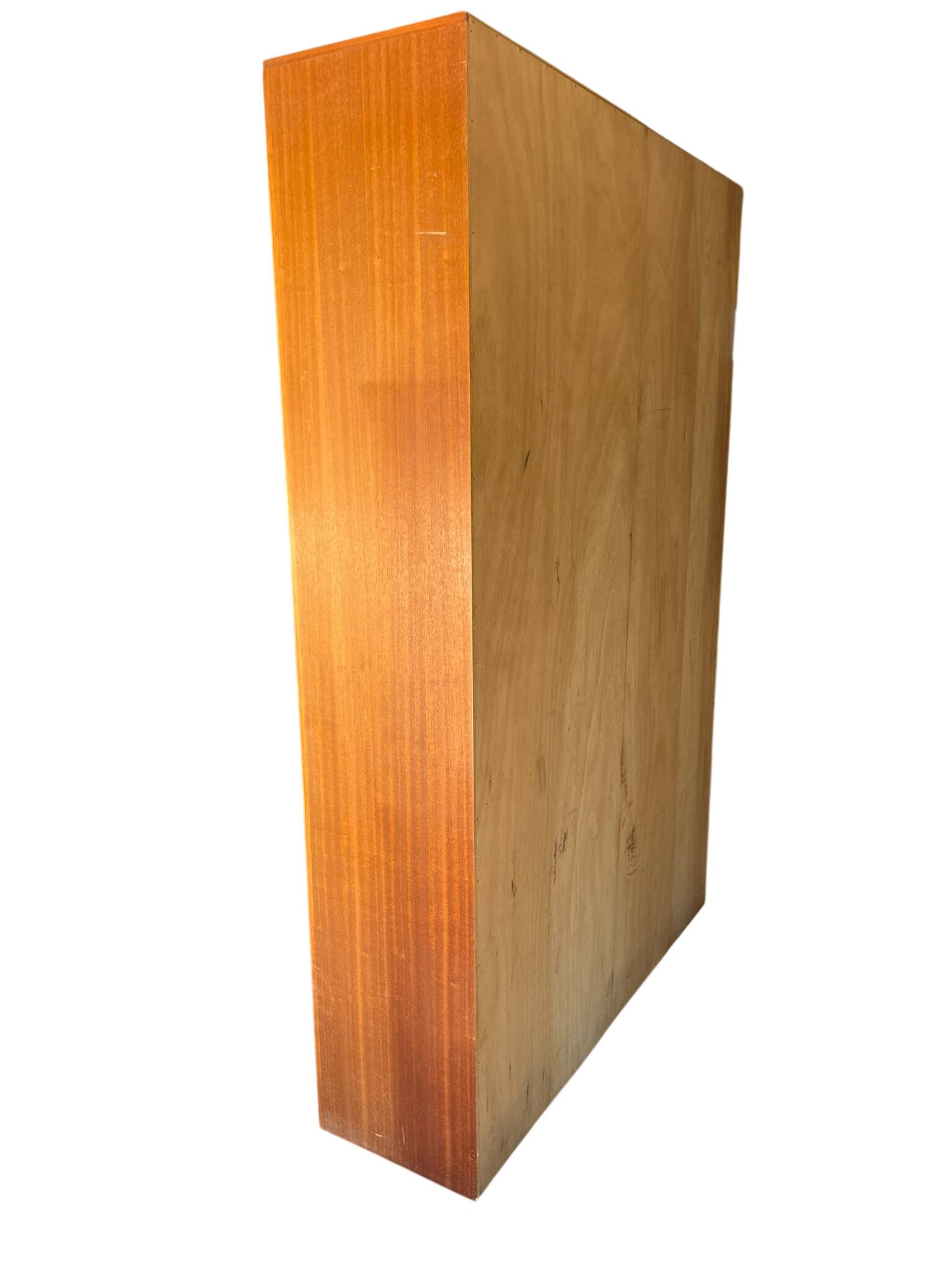 Vintage 1960s/1970s Filing Cabinet with 3 Curtains