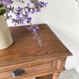 Oak console drapery 1950