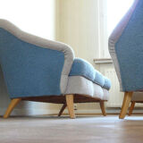 Pair of danish armchairs 50/60 years
