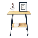 Vintage and chic trolley on wheels