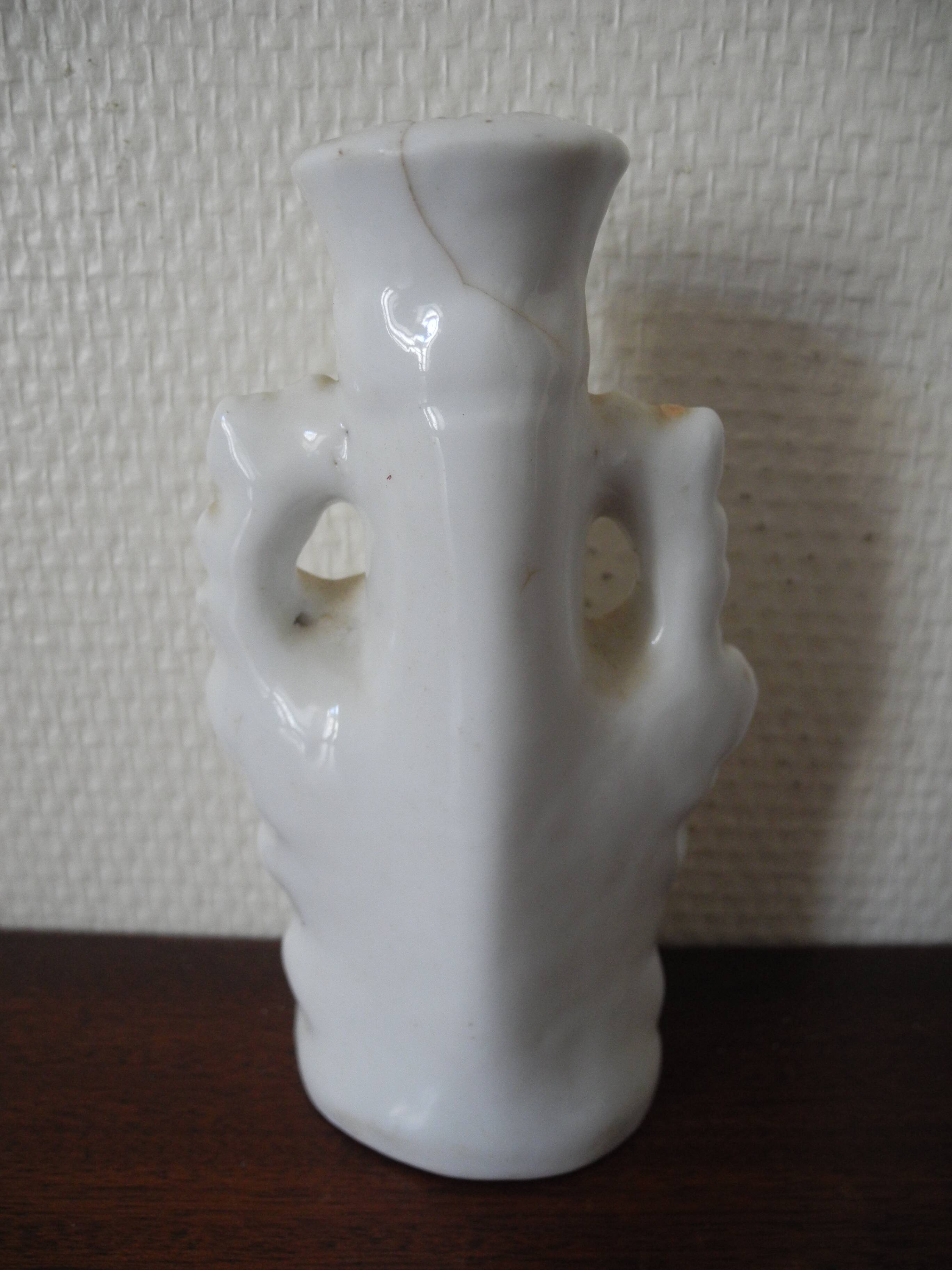 Antique porcelain candlestick decorative antique porcelain candlestick