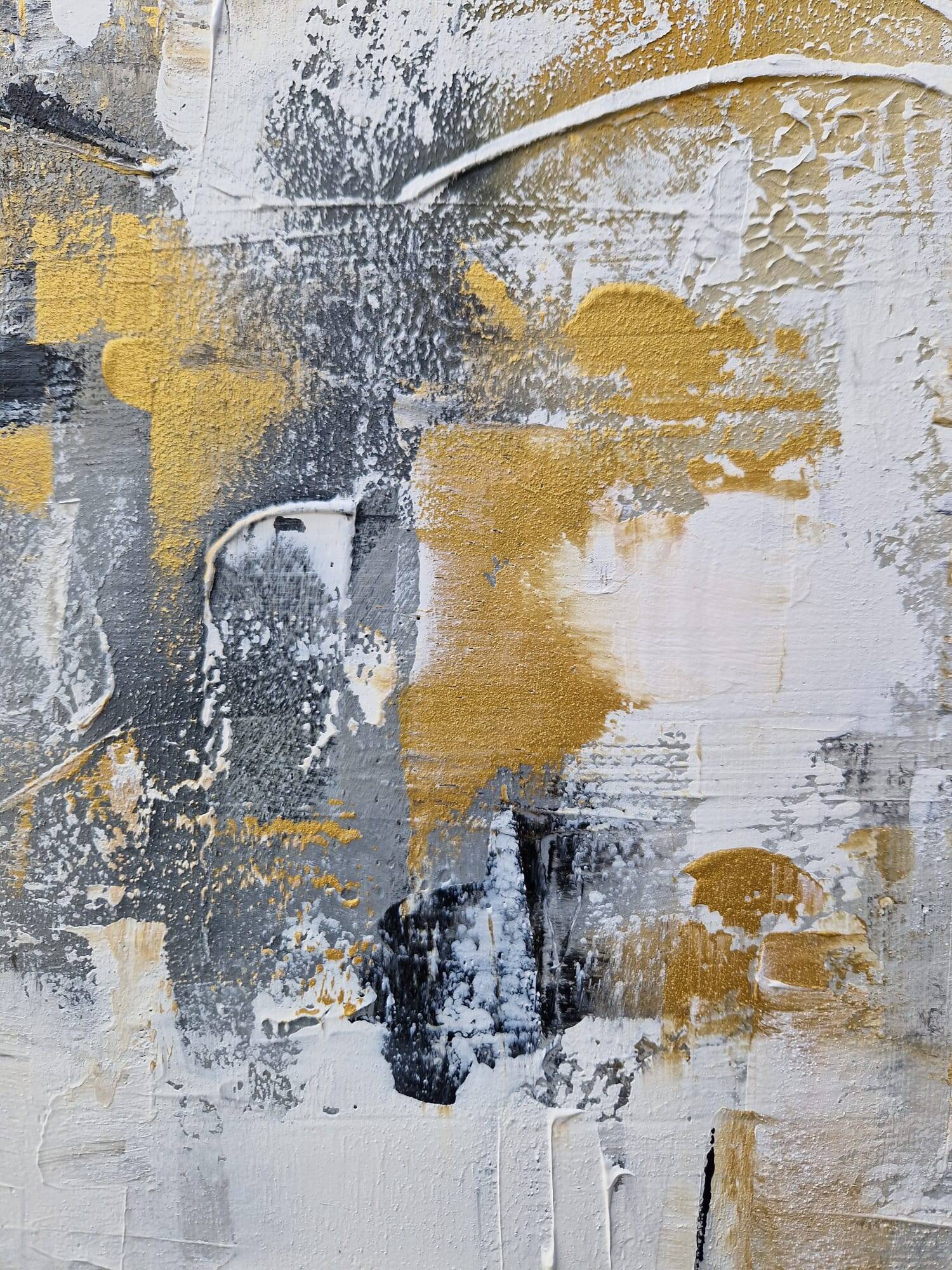 Abstract painting table