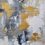 Abstract painting table