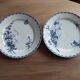 2 assiettes plates terre de fer