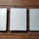Barber triptych mirror 60x24cm
