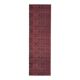 Vintage Turkish Oushak Handmade Wool Cotton Red Runner Rug 78x258