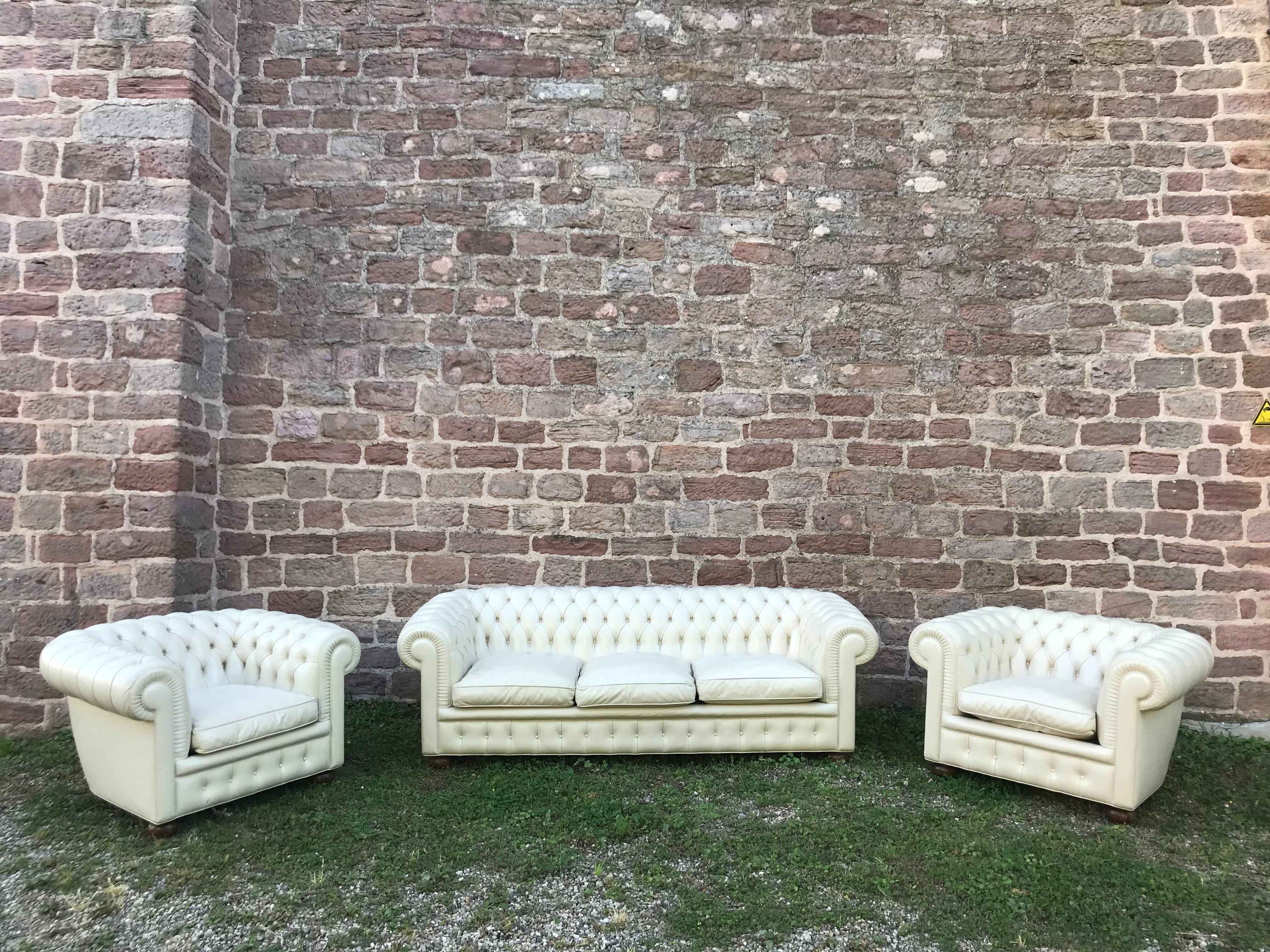 Sofa & armchairs Chesterfield 1986