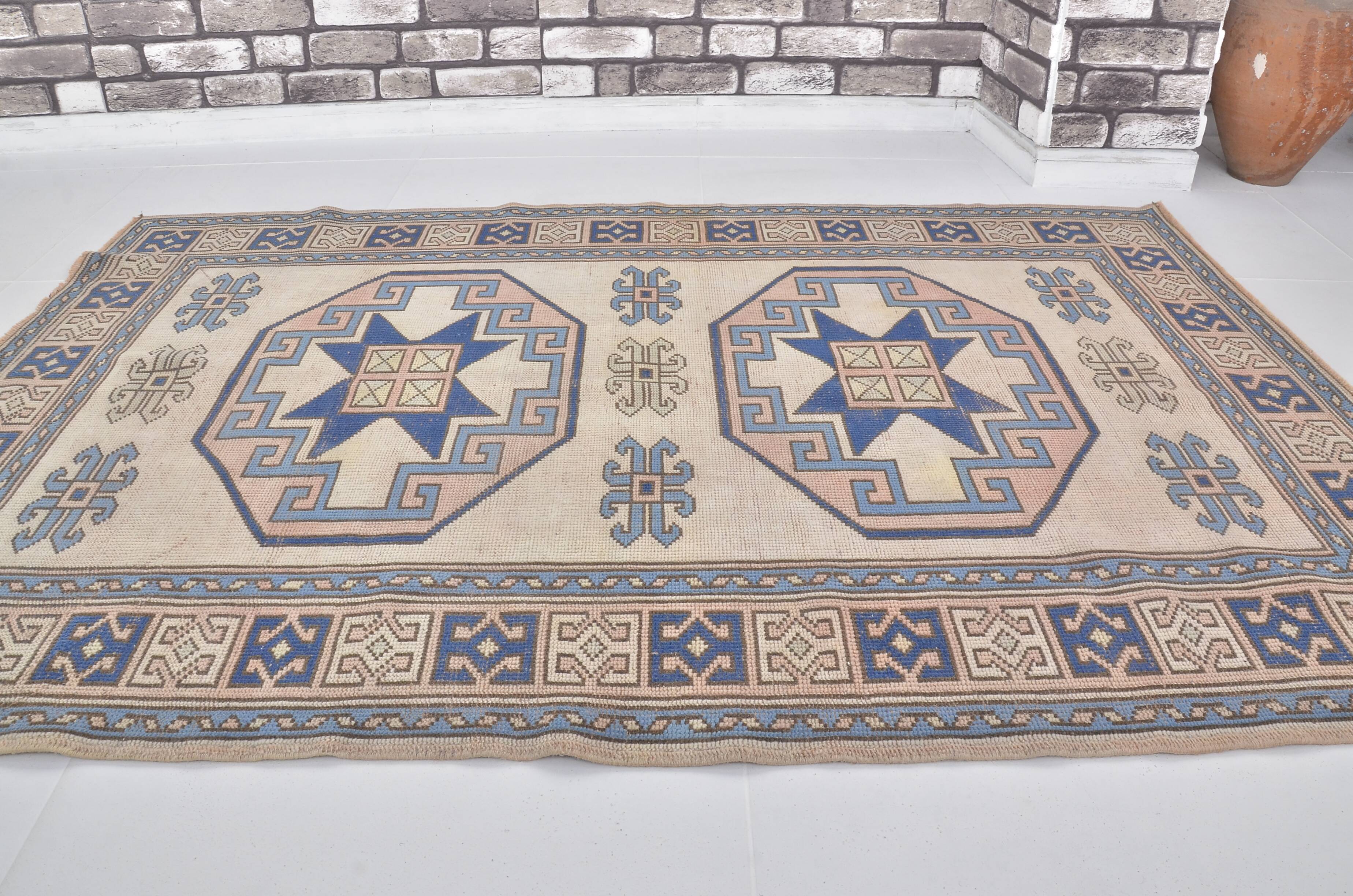 Oushak handknotted Floral Rug sku 2561