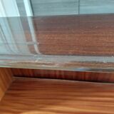 Small mahogany shelf