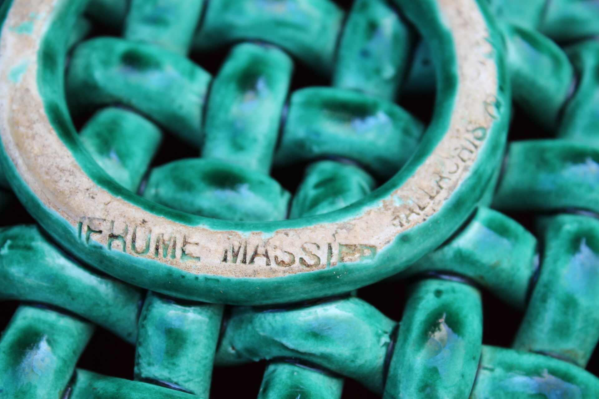 Basketl basket basket basket tressee by Jerome Massier vallauris