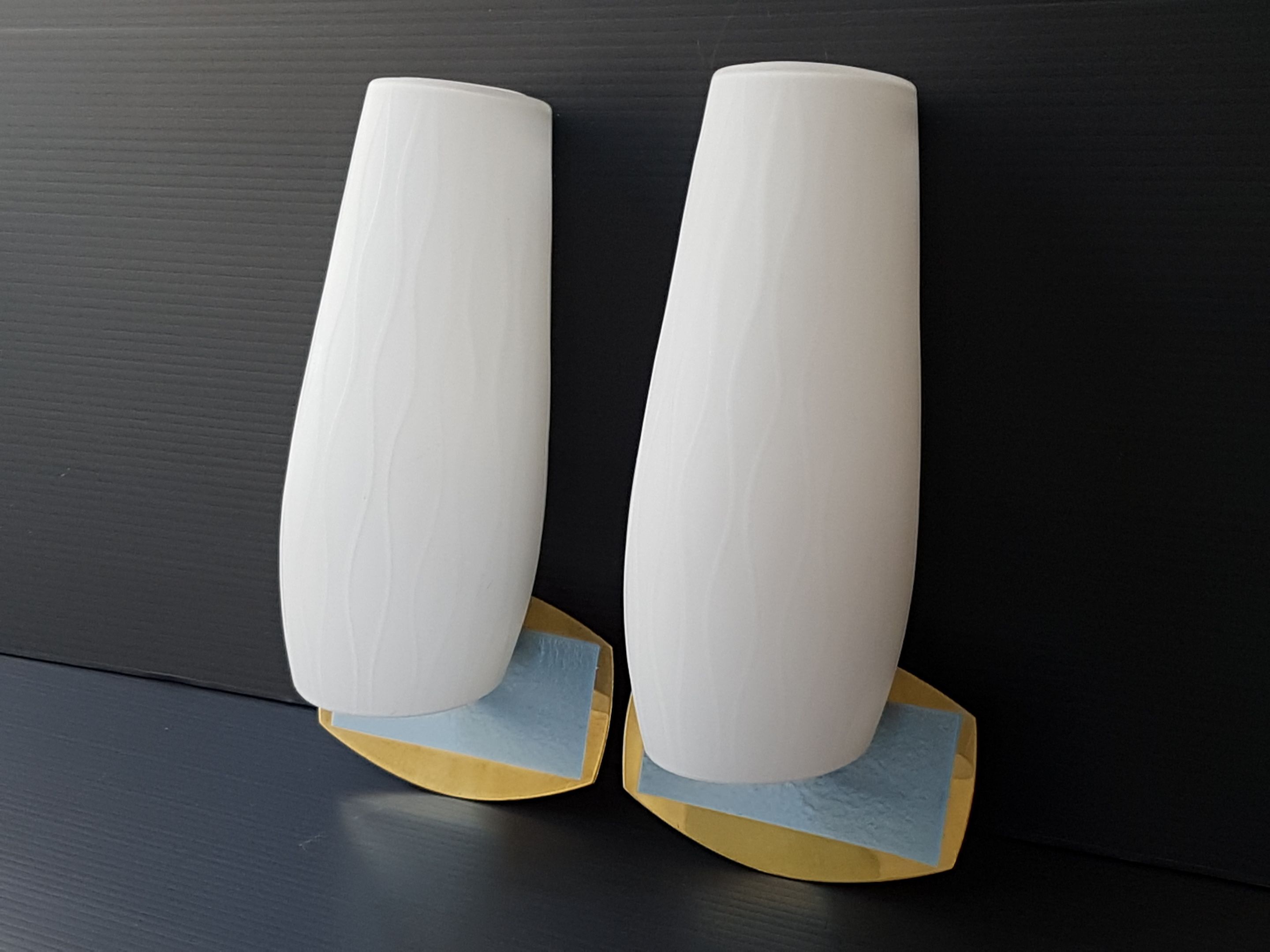 Pair of wall light vintage 1950 sets