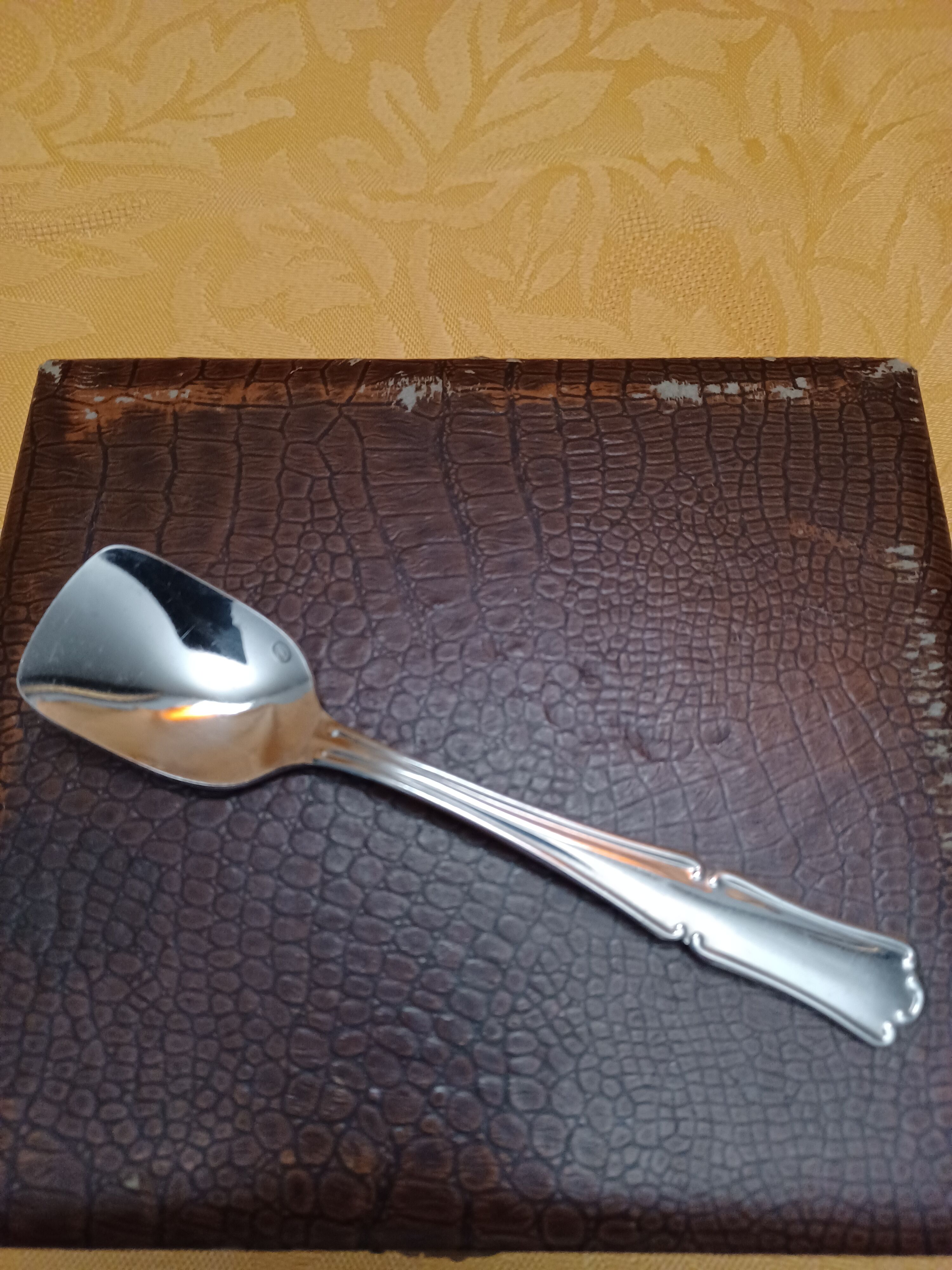 Ice spoon service, stainless steel