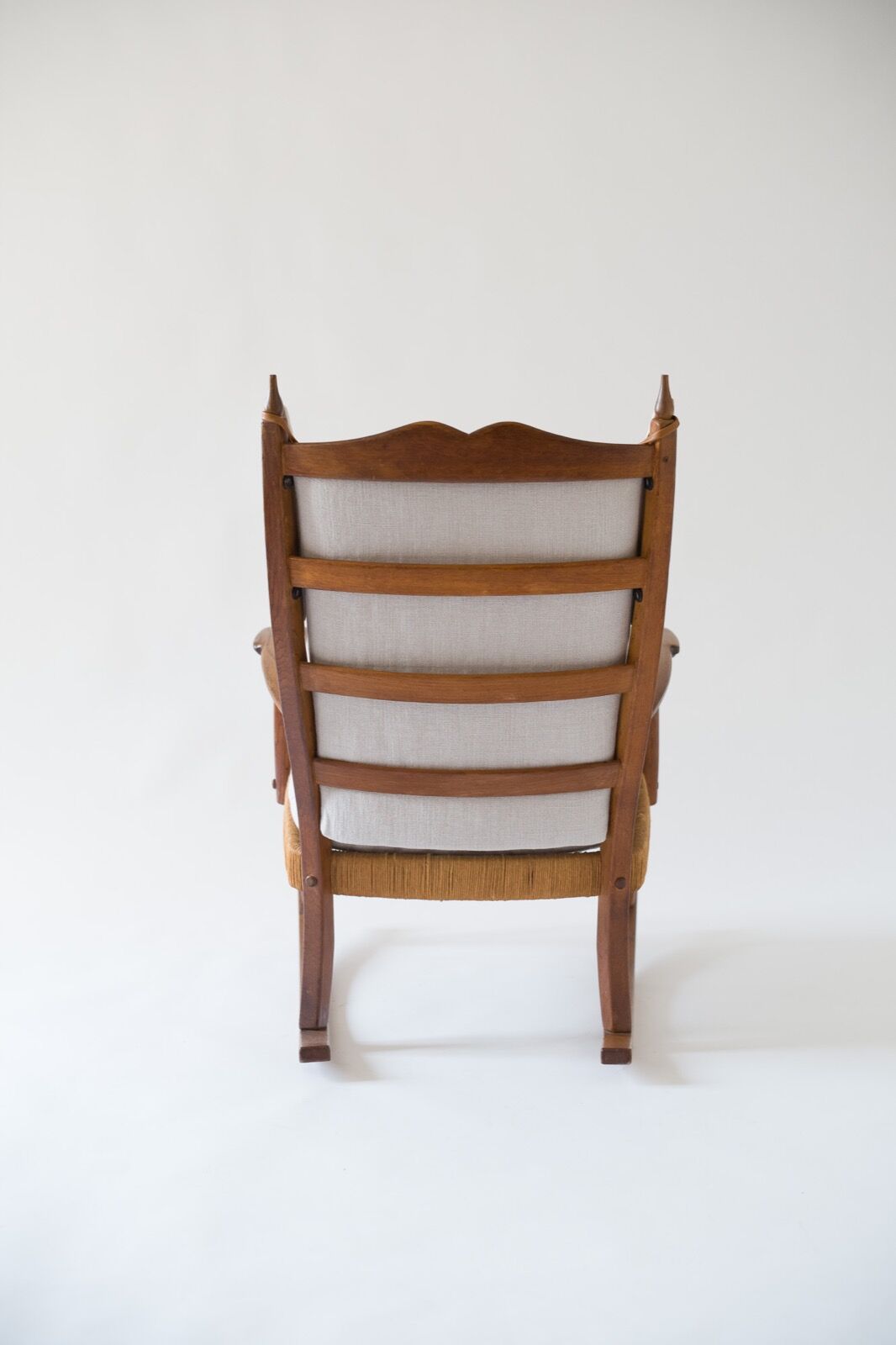 Vintage oak rocking chair