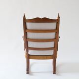 Vintage oak rocking chair