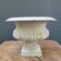 Cast iron vase grey jardiniere planter
