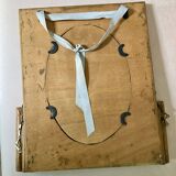 Rattan mirror to hang