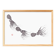 Framed art print "imprint of a school of octopuses"