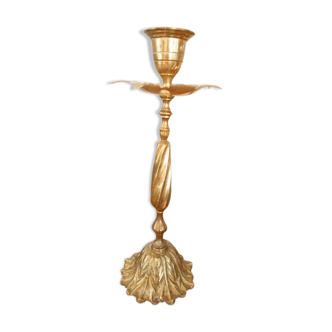 Brass candlestick